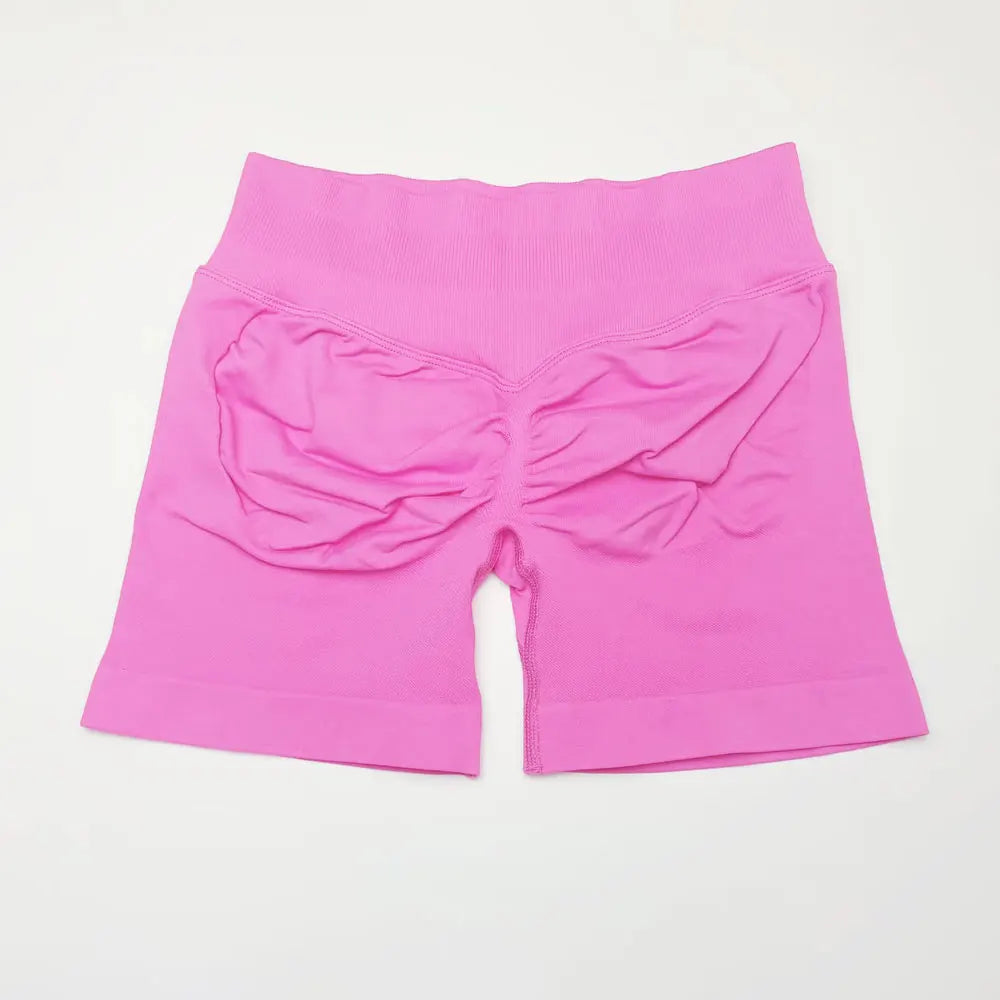 Gym Woman Scrunch Booty Sports Shorts