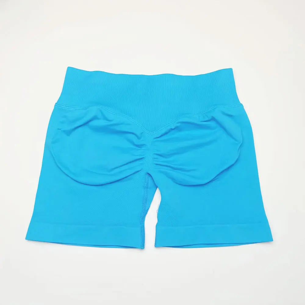 Gym Woman Scrunch Booty Sports Shorts