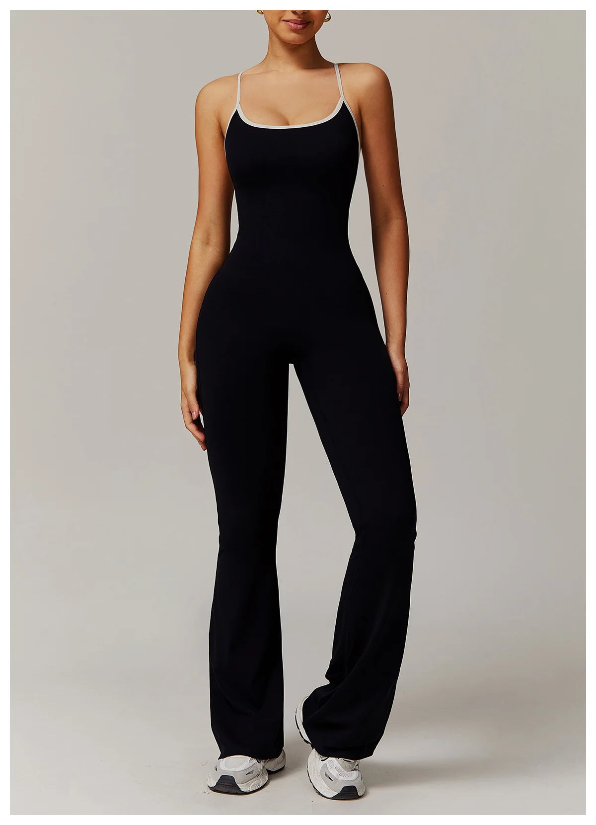 Yoga Set V Jumpsuit Gym Set Women