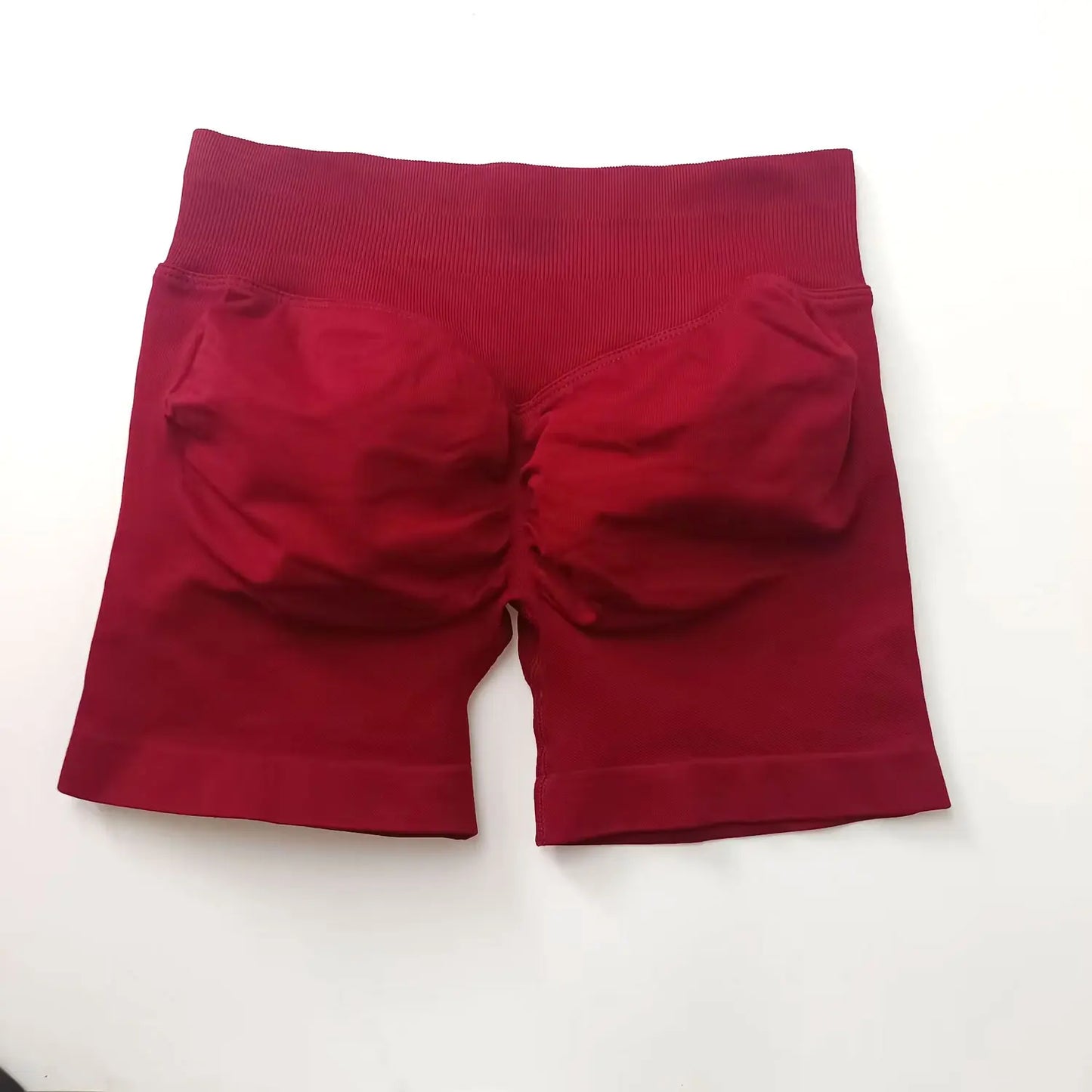 Gym Woman Scrunch Booty Sports Shorts