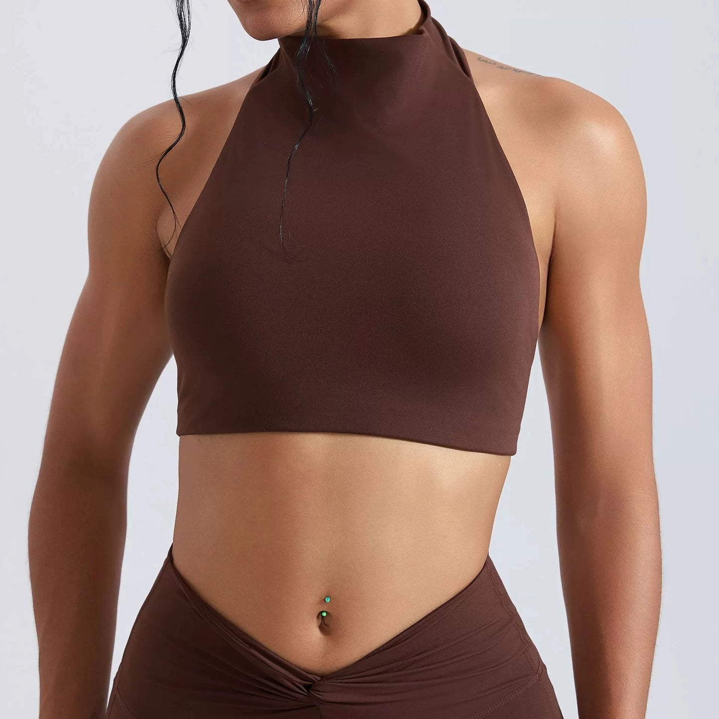 Halter Top Gym Vest Woman