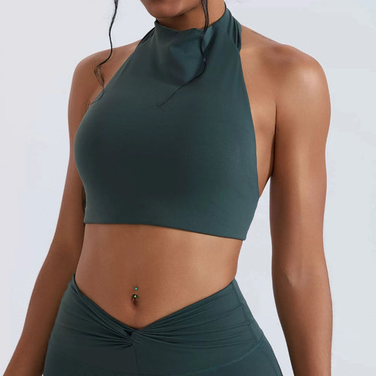 Halter Top Gym Vest Woman