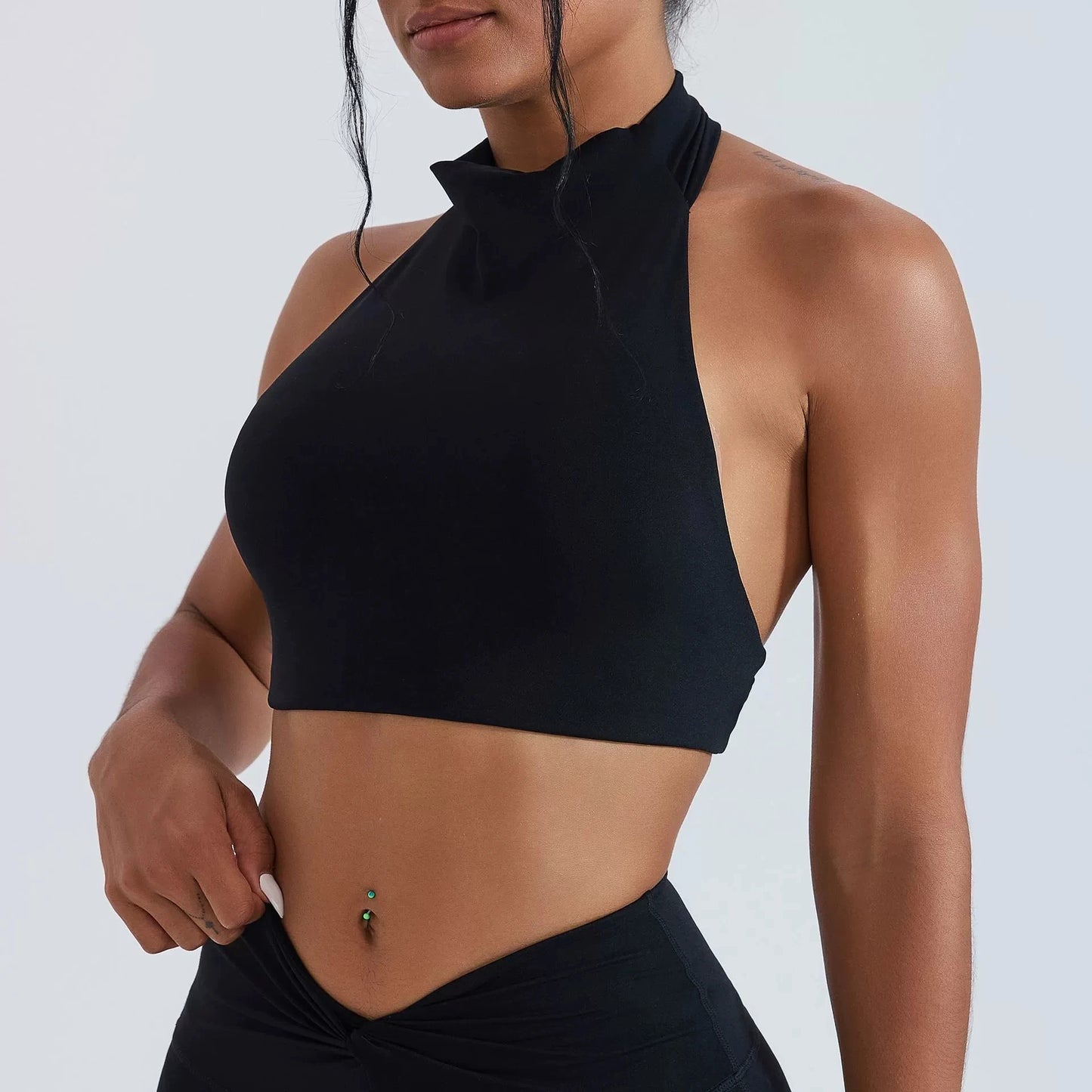 Halter Top Gym Vest Woman
