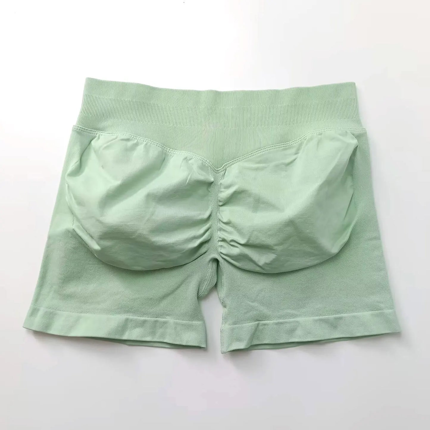 Gym Woman Scrunch Booty Sports Shorts