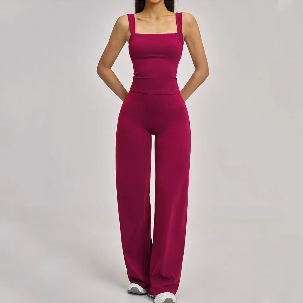 Women 2 piece Yoga Set Gym Workout Set